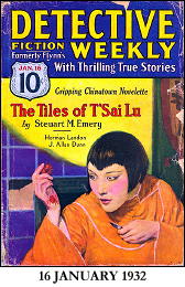 DETECTIVE FICTION WEEKLY Arty Beele