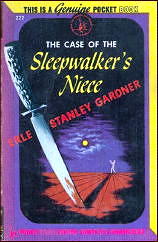 ERLE STANLEY GARDNER TCOT Sleepwalker's Niece