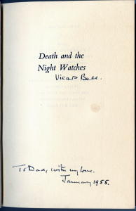 VICARS BELL Death and the Night Watches