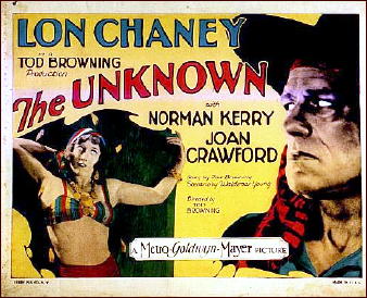 THE UNKNOWN Lon Chaney