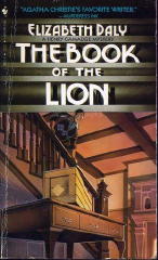 ELIZABETH DALY The Book of the Lion.