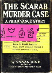 VAN DINE Scarab Murder Case
